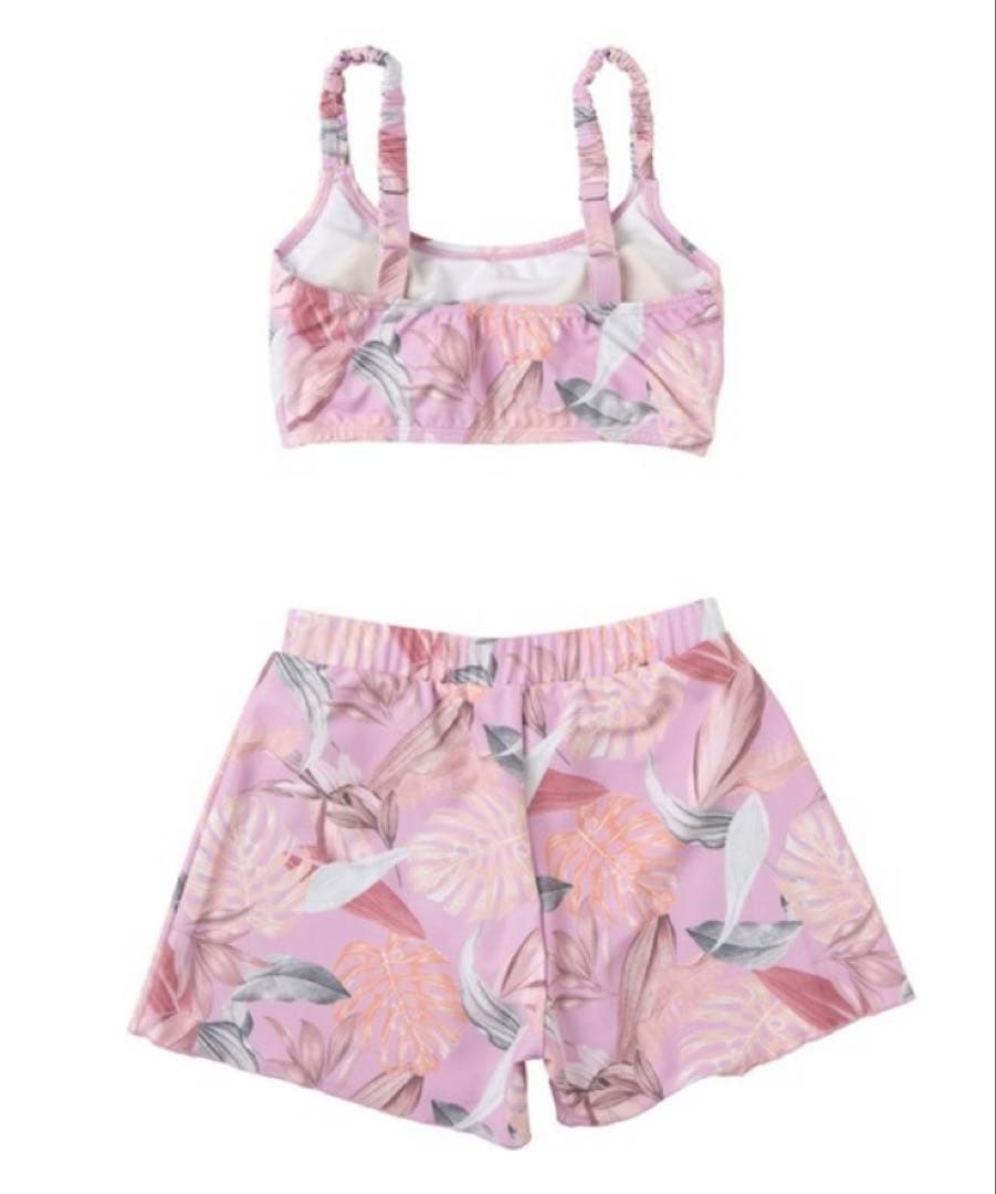 ロキシー キッズ 水着 150 ラッシュガード ビキニ 3点セット ROXY