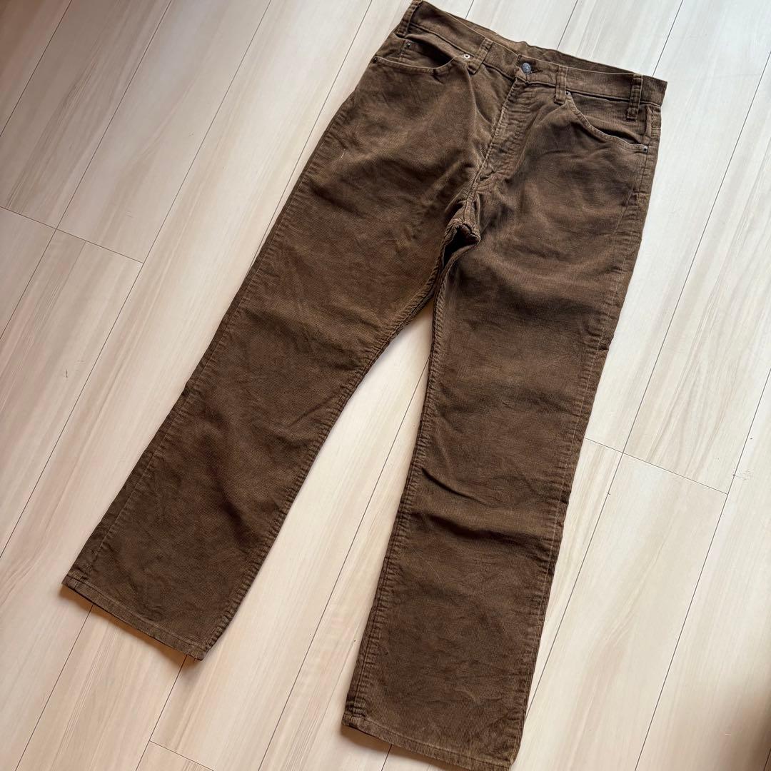 80s Levi's517 コーデュロイパンツ USA製 ブラウン 32×29