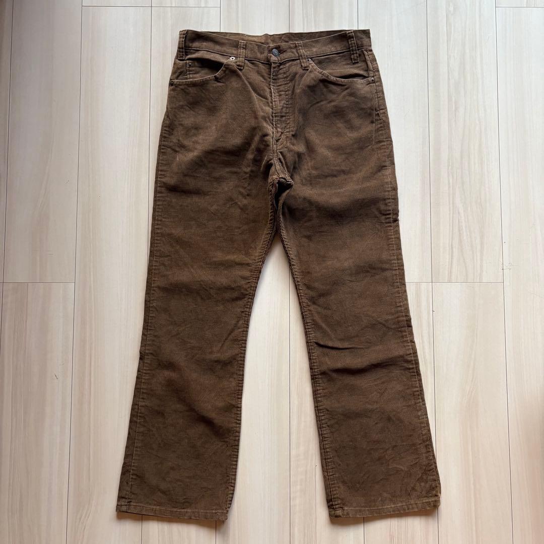 80s Levi's517 コーデュロイパンツ USA製 ブラウン 32×29