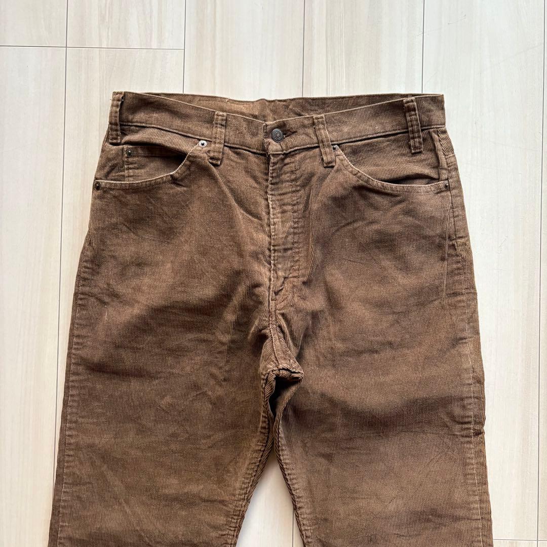 80s Levi's517 コーデュロイパンツ USA製 ブラウン 32×29