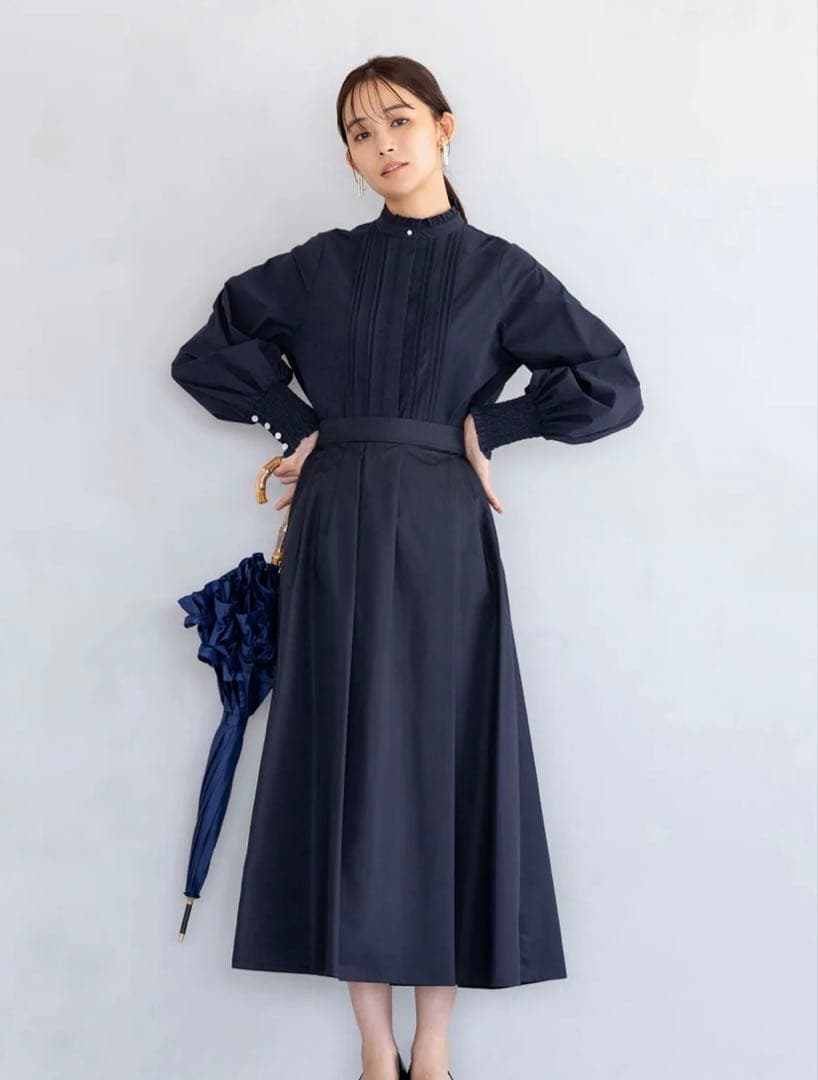 アメノチハレ　雨よけスカート　ネイビー　M 新品！！