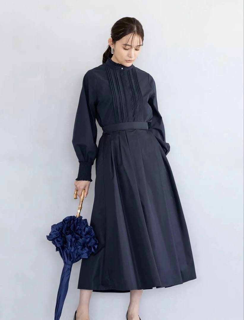 アメノチハレ　雨よけスカート　ネイビー　M 新品！！