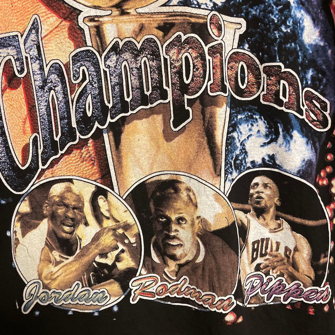 T*T様 1997 NBA Champions シカゴブルズ Tシャツ rap