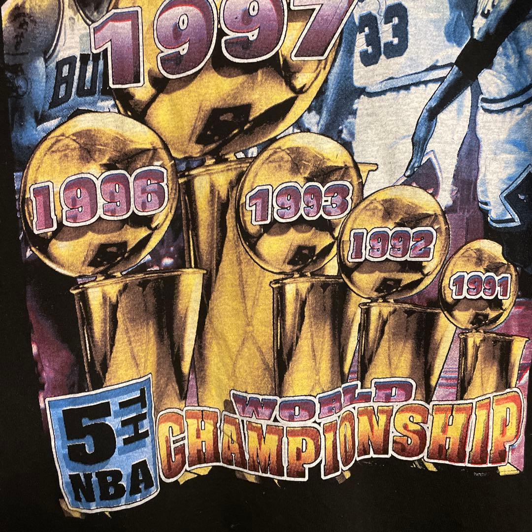 T*T様 1997 NBA Champions シカゴブルズ Tシャツ rap