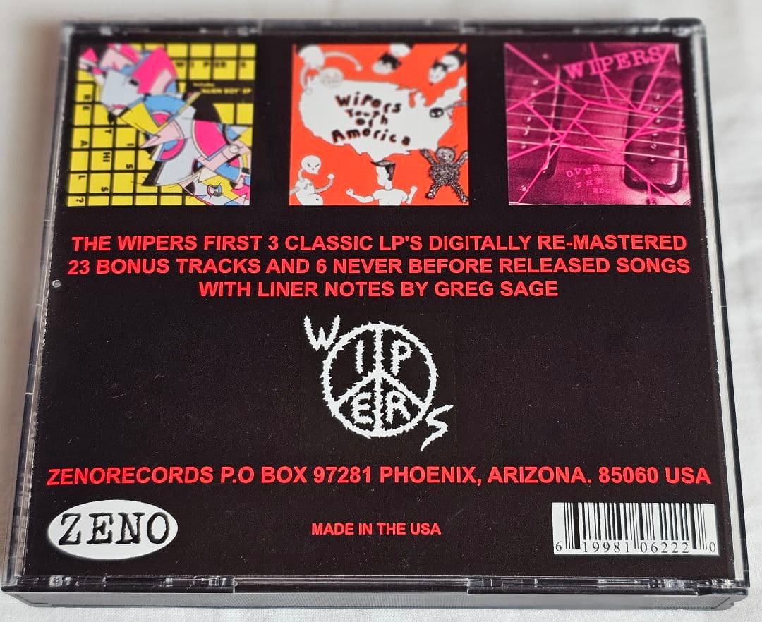 洋楽 WIPERS 3 CD BOX SET