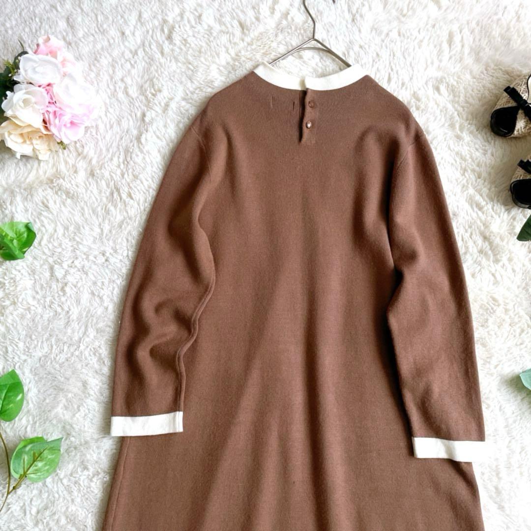 ワンピース MACKINTOSH PHILOSOPHY Cleric Collar Knit
