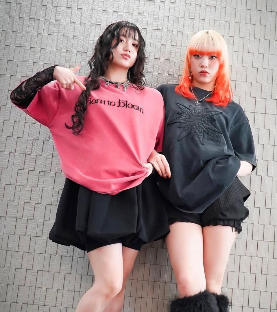 【新品】HANA Born to Bloom Tシャツ Mサイズ ROSE