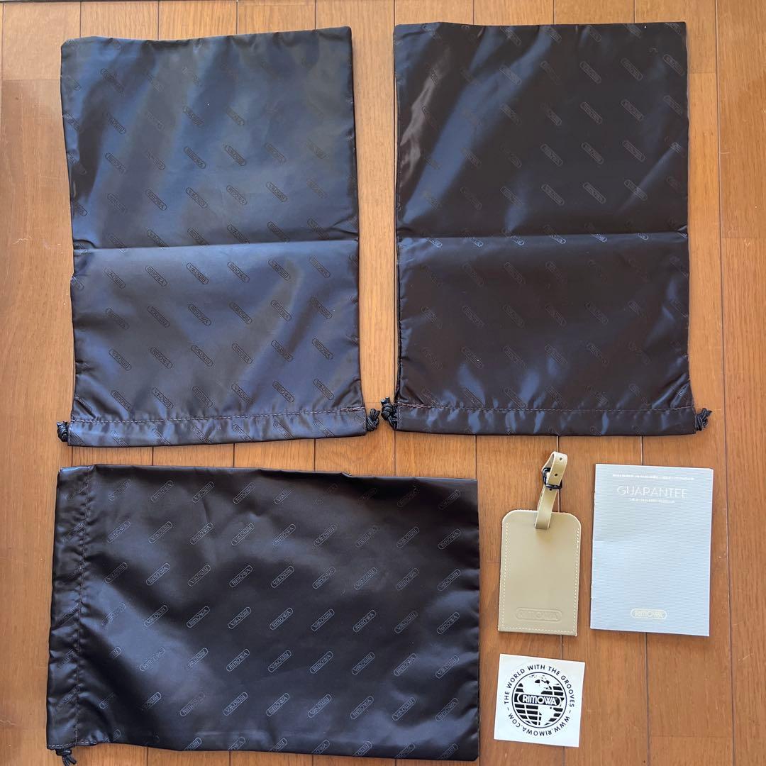 RIMOWAチタニウムトパーズ67L e-Tag（生産終了モデル）