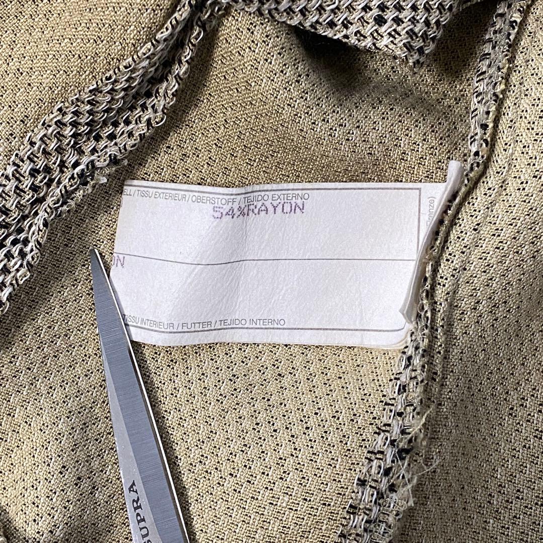 80s Giorgio Armani テーラードジャケット イタリア製 黒タグ