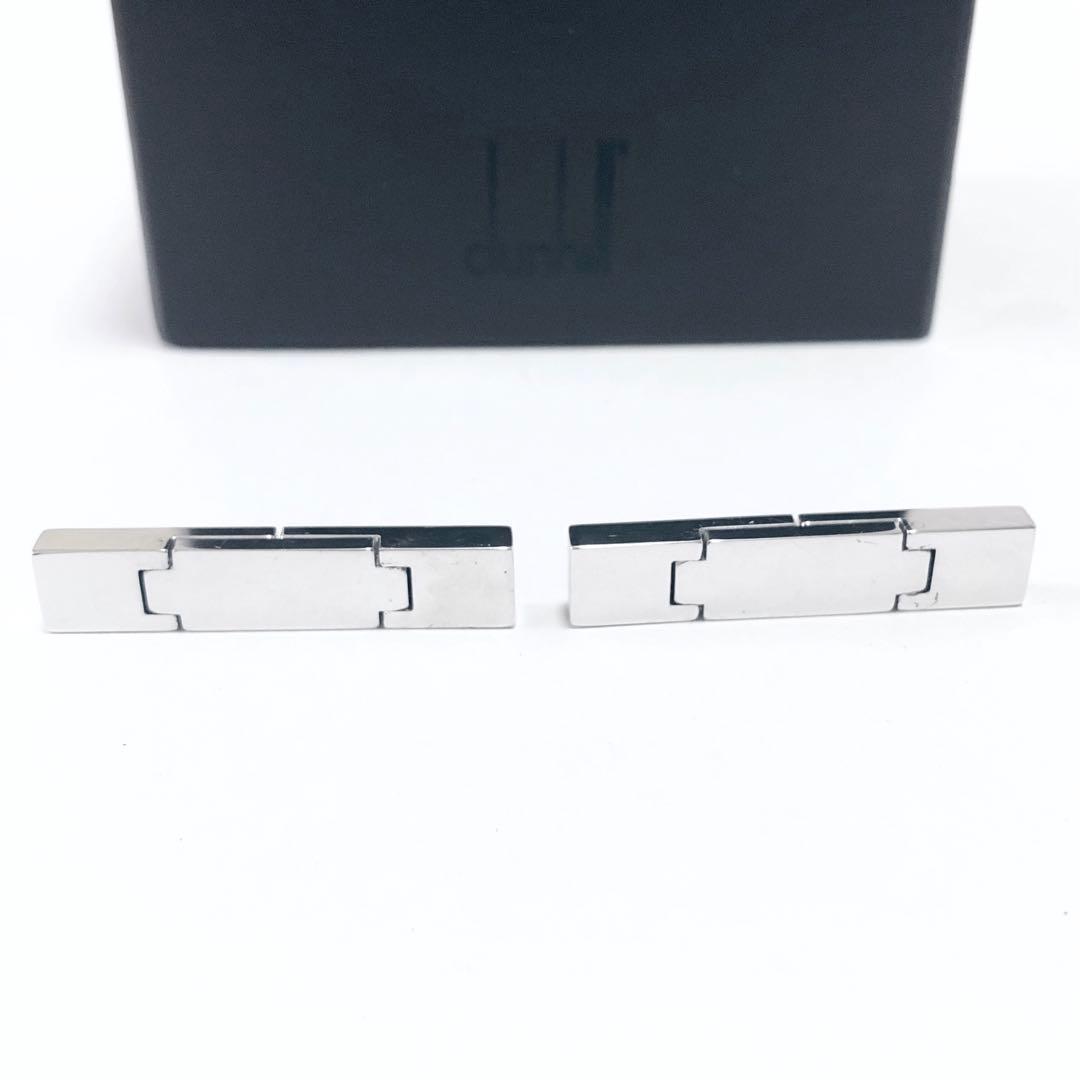 美品 dunhill ホールマーク スクエア カフス 925 F252038