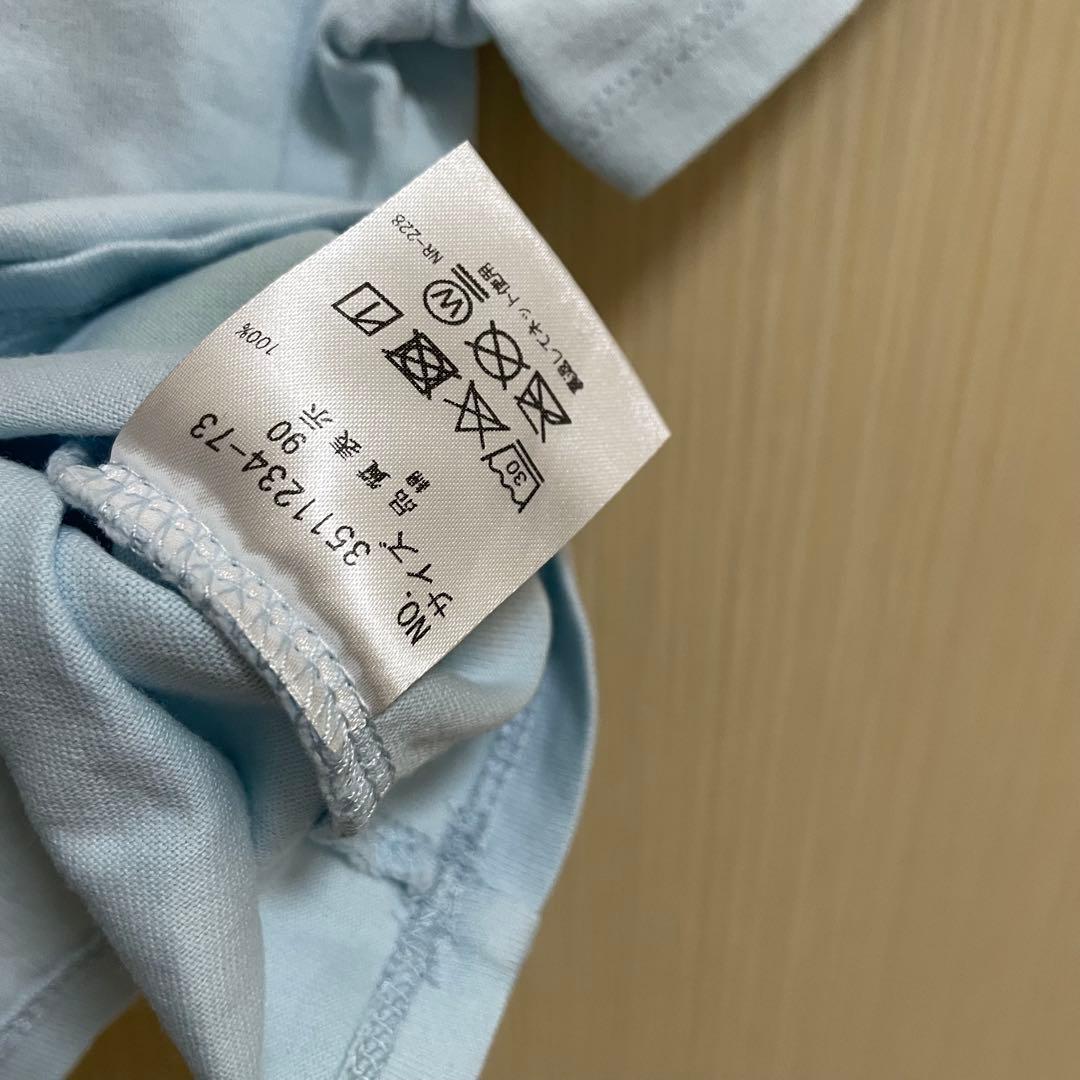 Paul Smith 水色Tシャツとデニムパンツセット 90
