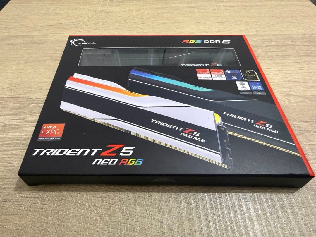 メモリー GSkill Trident Z5 Neo RGB DDR5-6000 32GB