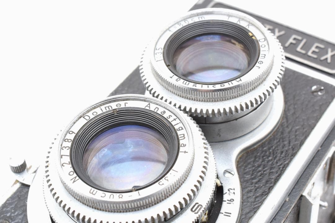 #630★良品★BEAUTYFLEX 1:3.5 f=8.0cm 二眼レフカメラ