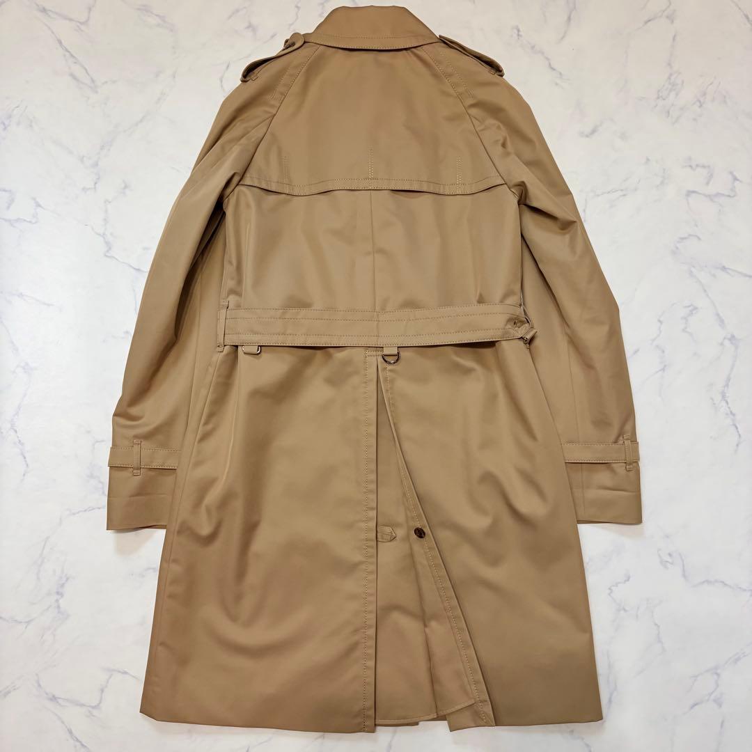 【未使用級美品】Aquascutum トレンチコート ダブル ブルーライナー S