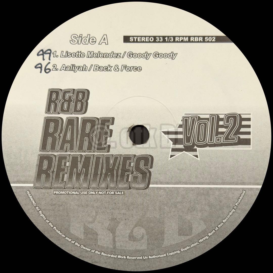 【12inch】V.A. / R&B Rare Remixes Vol. 1