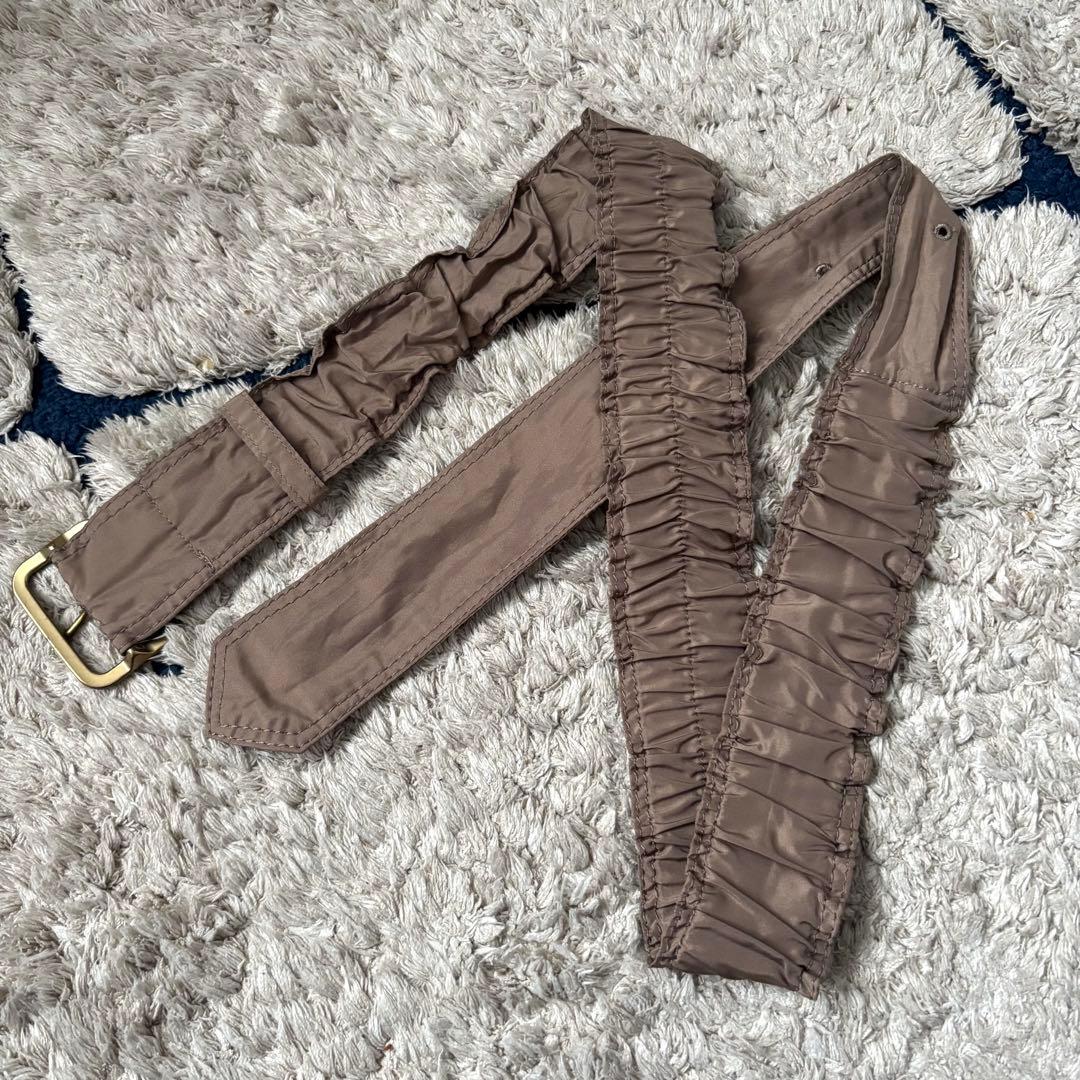 【希少デザイン✨】美品　バーバリーロンドン　トレンチコート　ベルト　シルク　絹