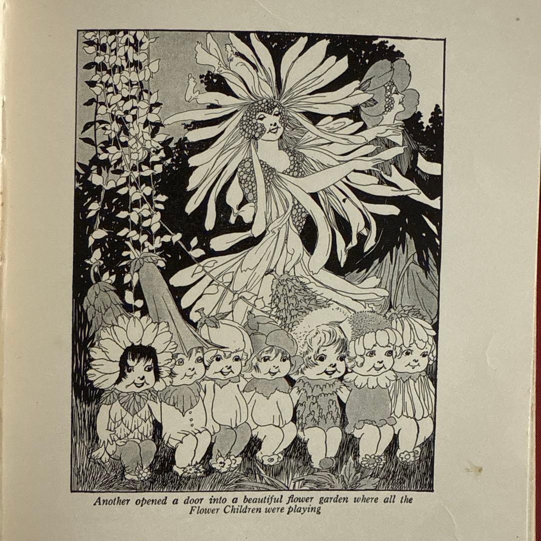 稀少1915年アンティーク愛らしい挿絵の絵本　初版　洋書ジャンクジャーナル古書