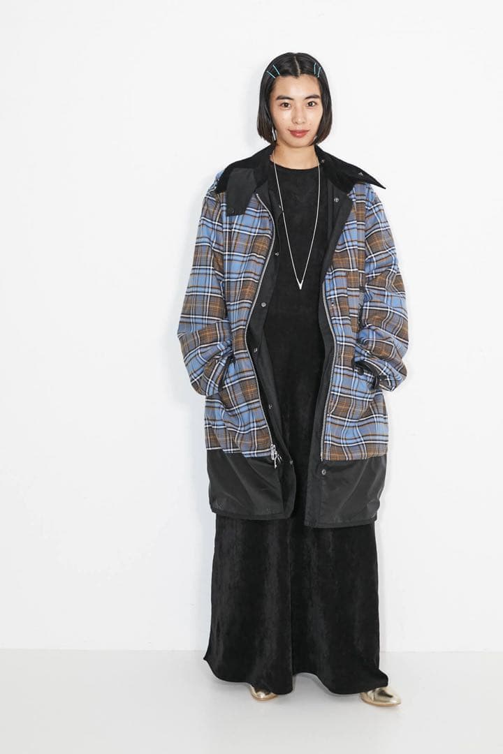 barbour for cityshop border 38サイズ m
