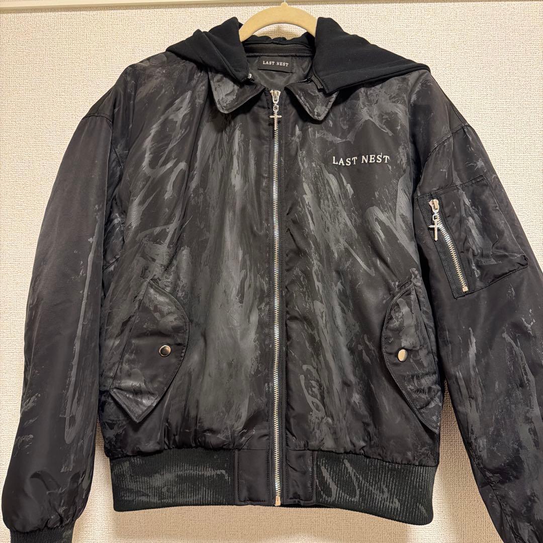 LAST NEST（ラストネスト）COATING MA-1ジャケット