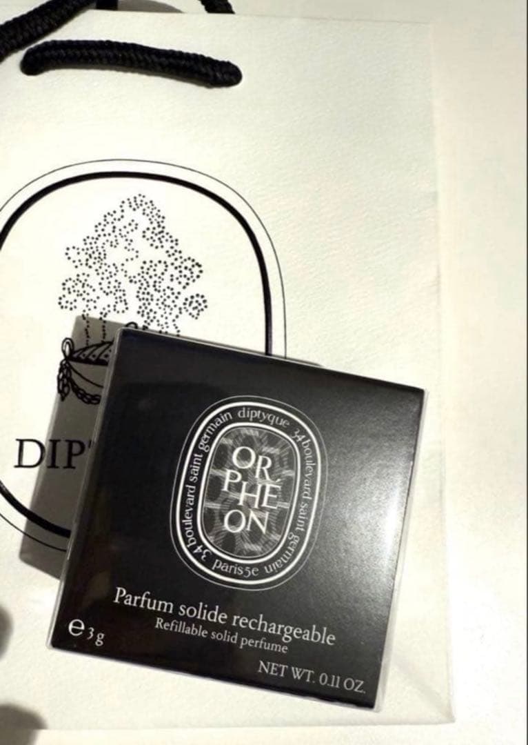 diptyque オルフェオン 練り香水 ソリッドパフューム