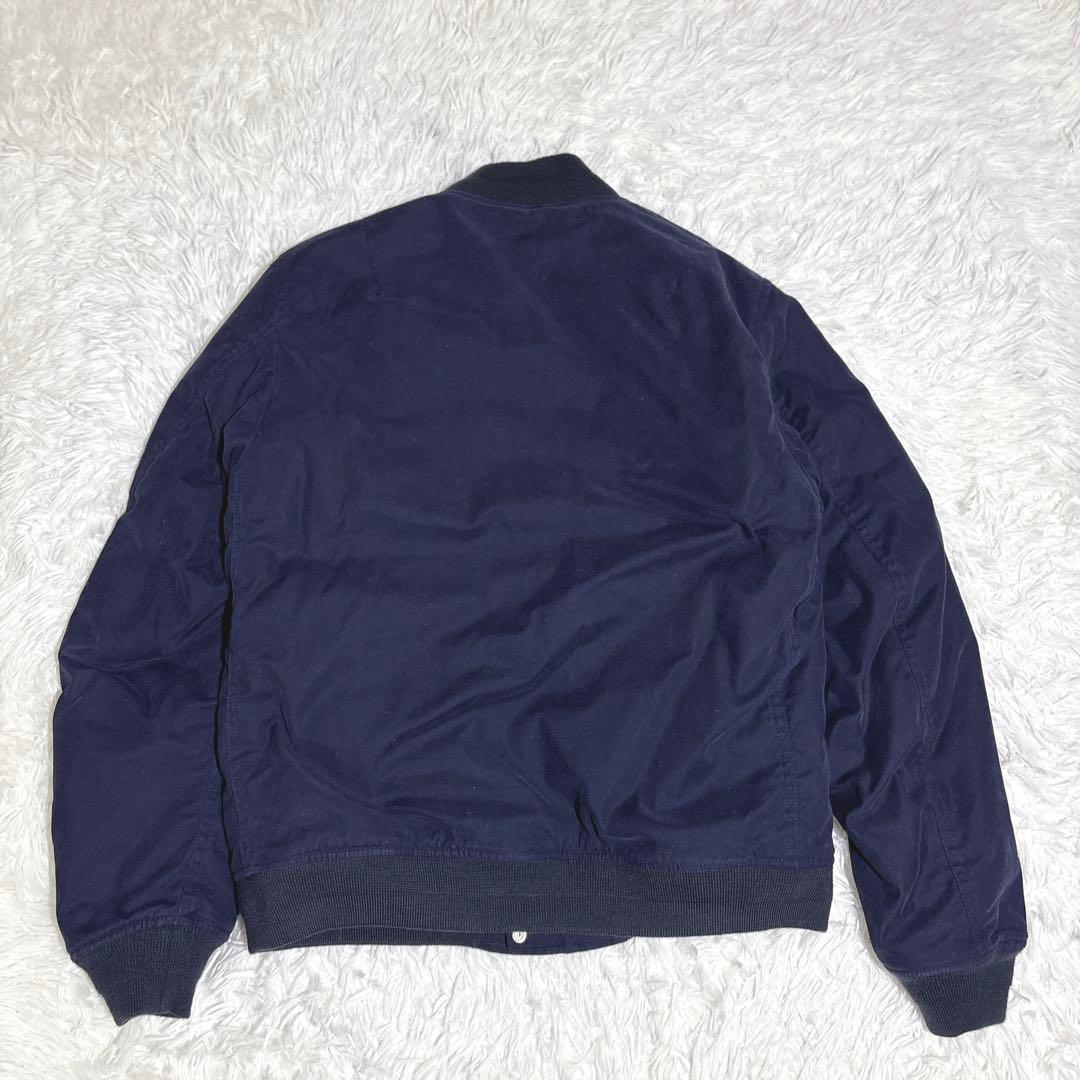 美品 THE CRIMIE クライミー 中綿 MA-1 M ネイビー ジャケット