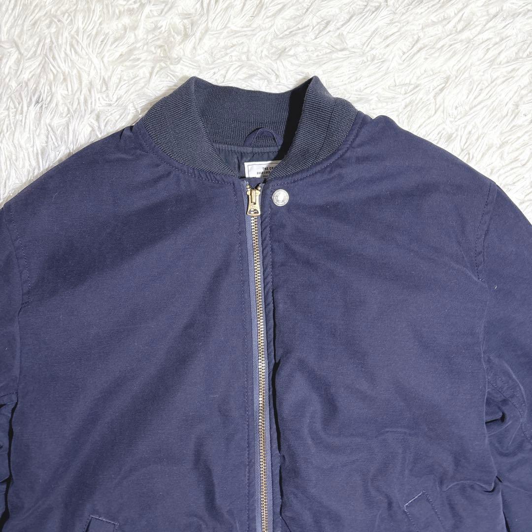 美品 THE CRIMIE クライミー 中綿 MA-1 M ネイビー ジャケット