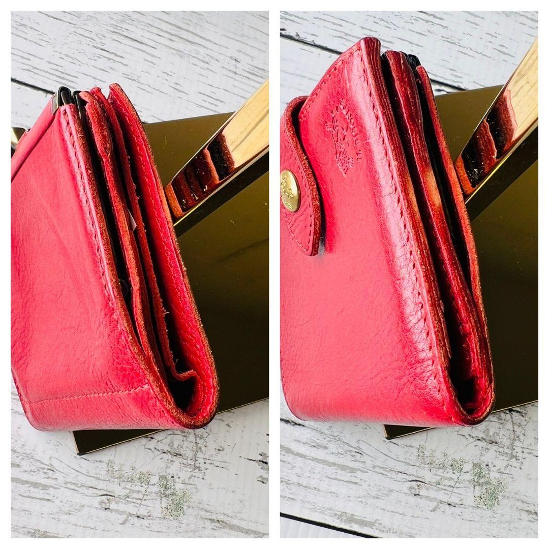 とてら☆さま専用【希少　高級感漂う本革】スナップ　ガマ財布　刻印　ミニマル