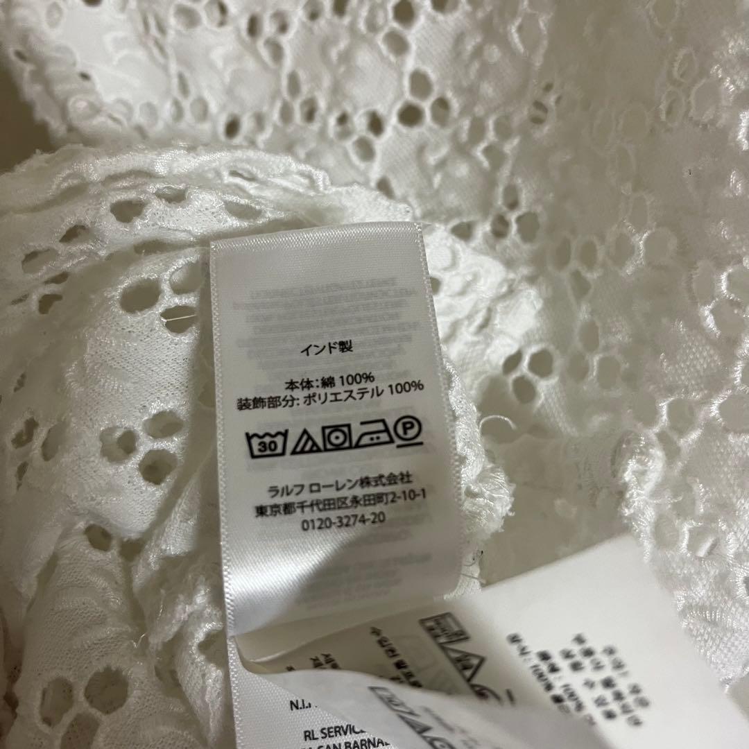 POLO RALPH LAUREN ポロ ラルフローレン 半袖ポロシャツ　レース