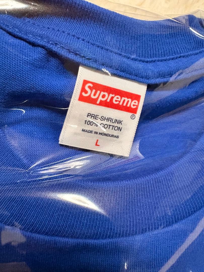 新品　supreme スパイダーマンＴ　ブルー L