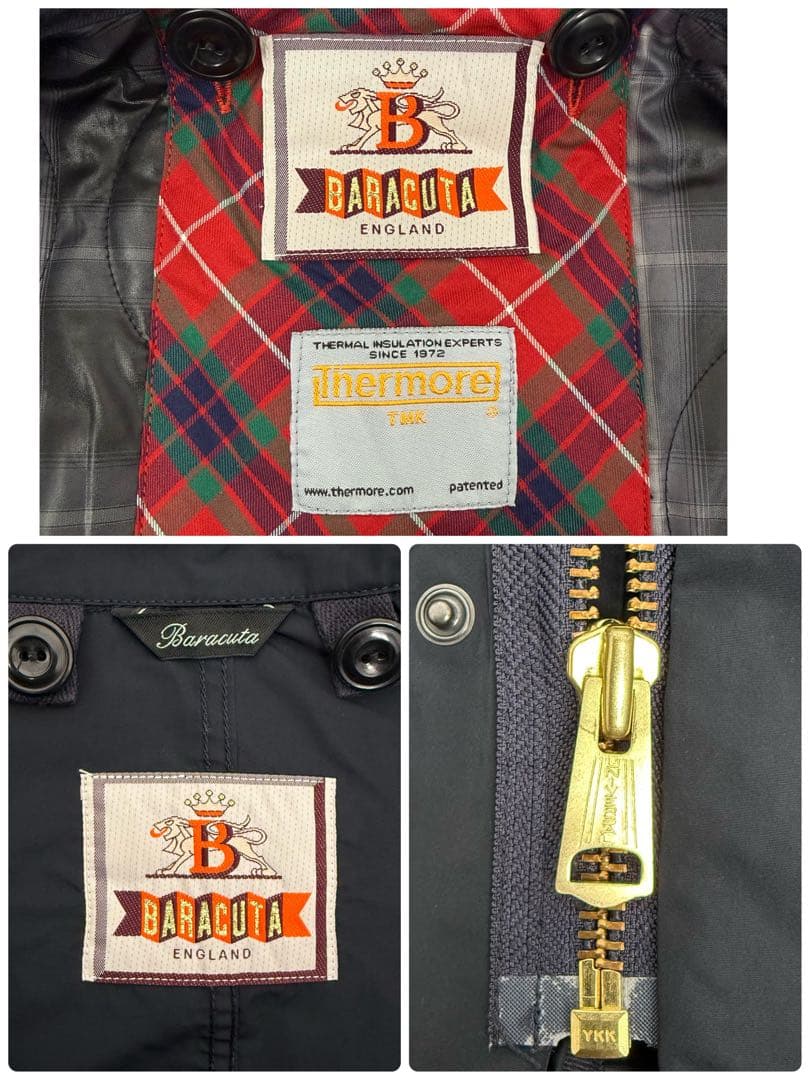 BARACUTA M-65 フィッシュテールパーカ ライナー付き モッズコート