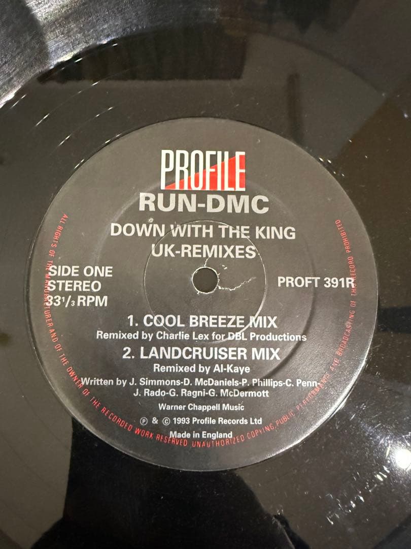 RUN-DMC レコードセット　12インチ