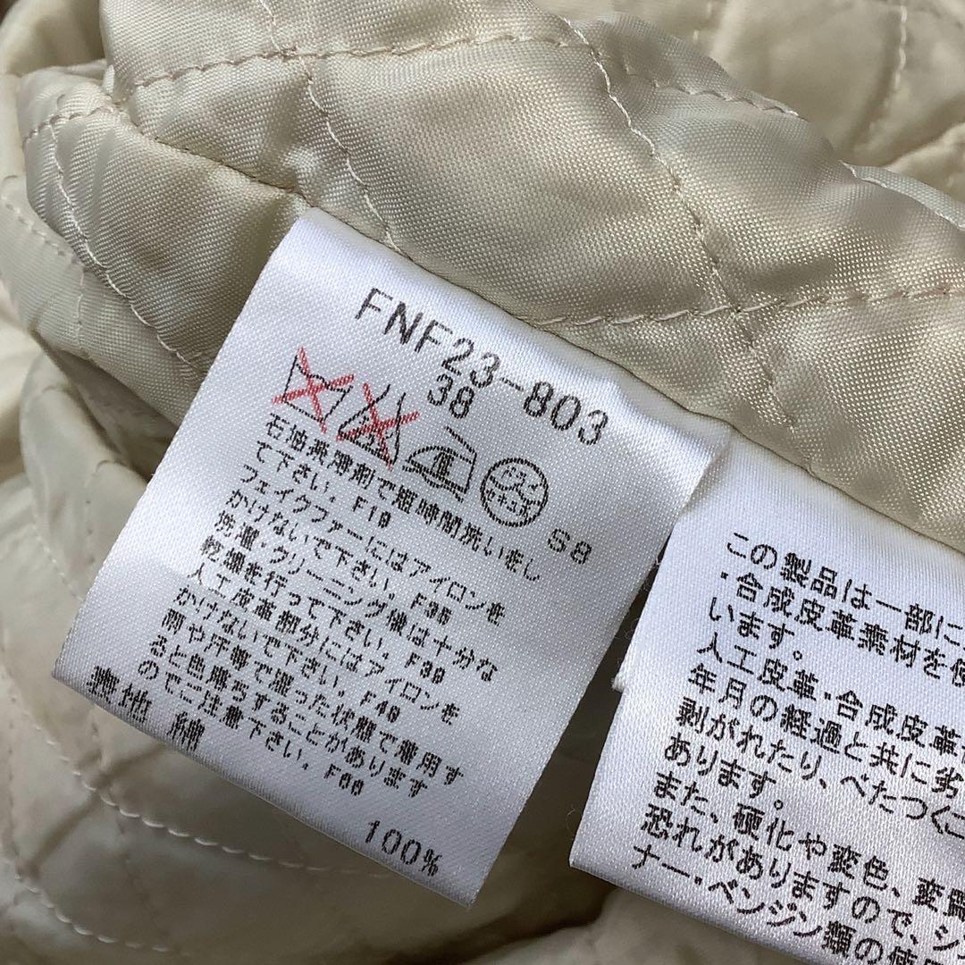 BURBERRY BLUE LABEL コーデュロイ 中綿コート ベージュ系