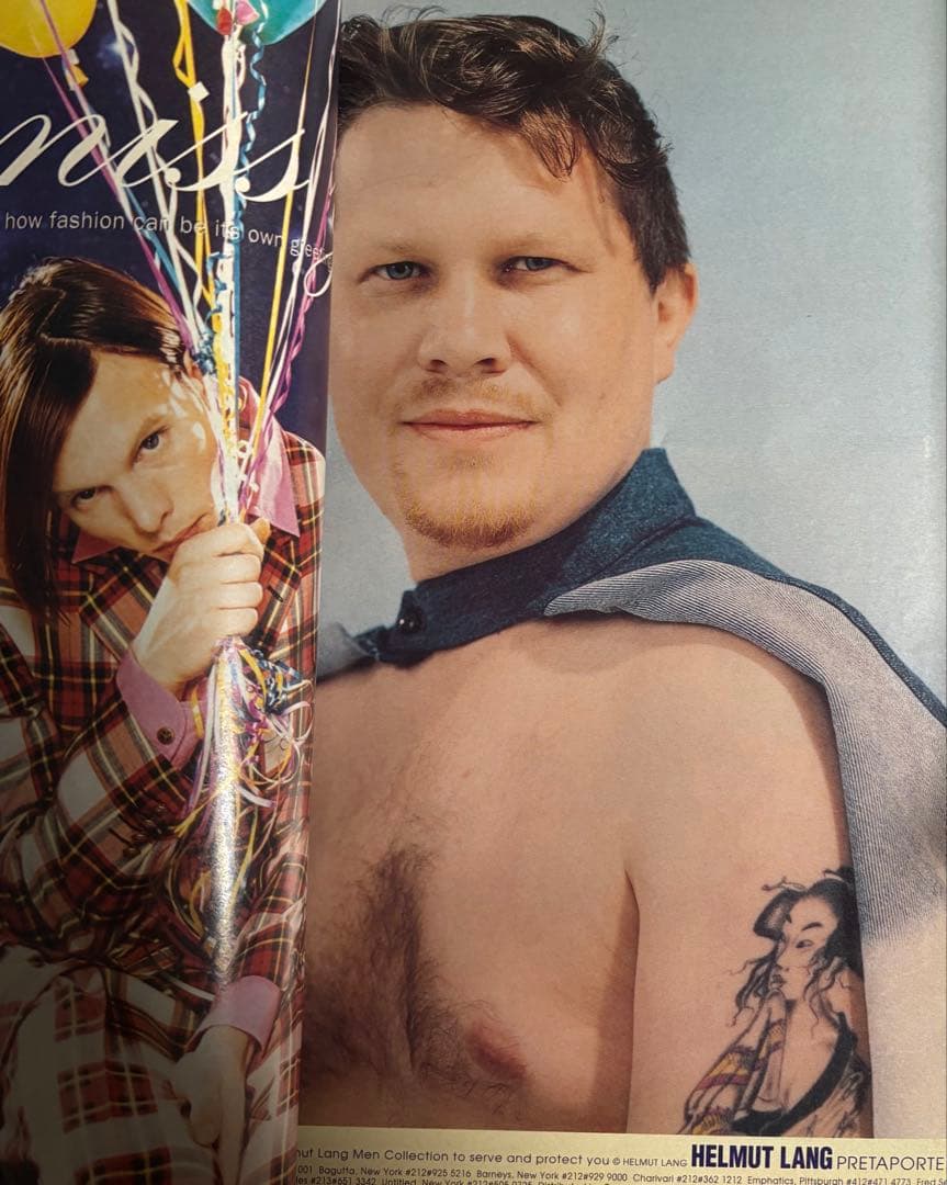 アート・デザイン・音楽 Interview magazine Feb 1995 Bruce Weber