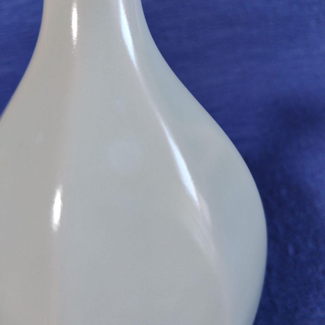 瀧田項一　花瓶　陶器　白磁　レトロ