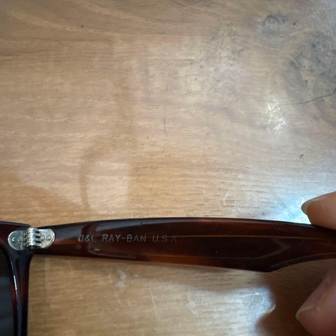 B&L Ray-Ban \"Wayfarer Ⅰ” usa