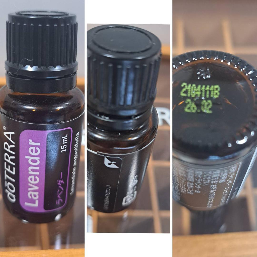 doTERRA エッセンシャルオイル 木箱とオイル8本セット　開封済品
