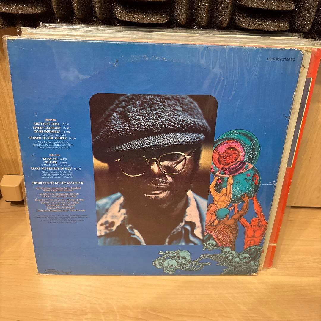 Curtis Mayfield Sweet Exorcist レコードオリジナル