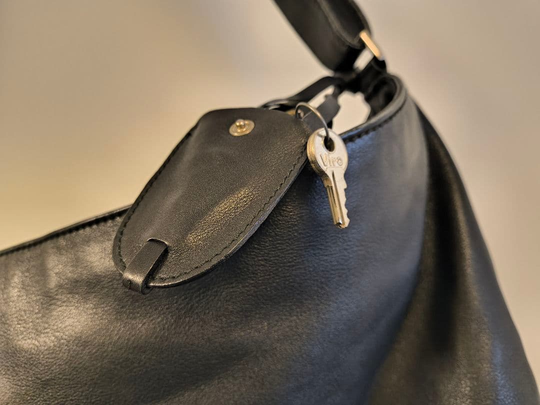 GUCCI レザー ショルダーボストンバッグ ラージ