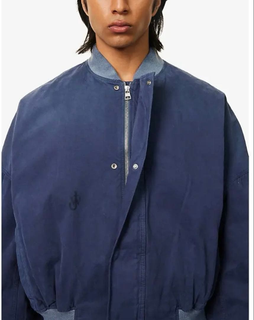 新品 17万 JW ANDERSON ボンバージャケット バーシティ スタジャン