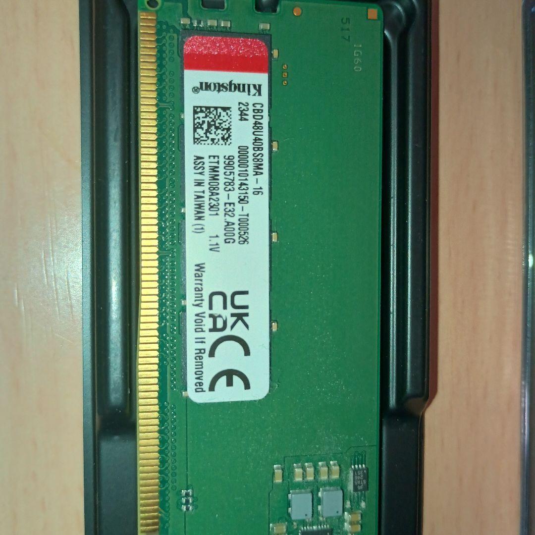 ホ*コ様 32GB (16GB×2) DDR5 4800MHz Kingston