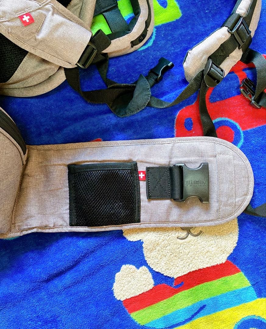 Maimili ミアミリー 抱っこ紐 ヒップシートプラス グレー ジャパンモデル