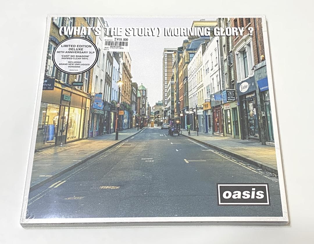 ★送料無料★新品未開封★OASIS★クリスタルクリヤービニール★