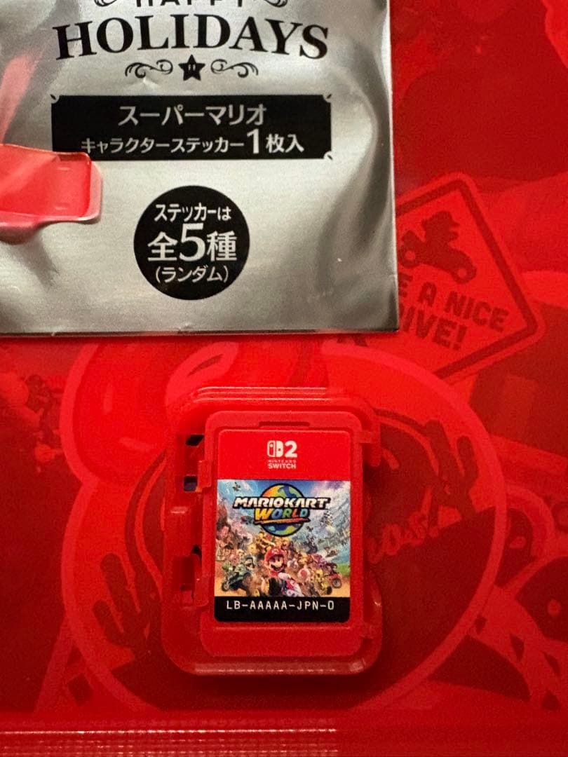 Switch2カセット　マリオカートワールド