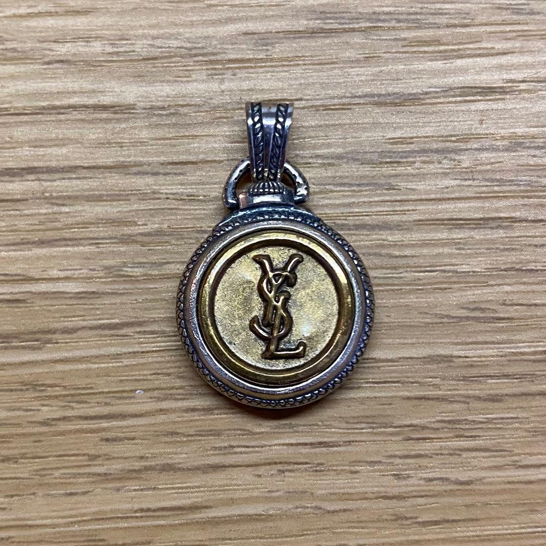 【希少】ラリースミス x ボタンワークス YSL ペンダントトップ