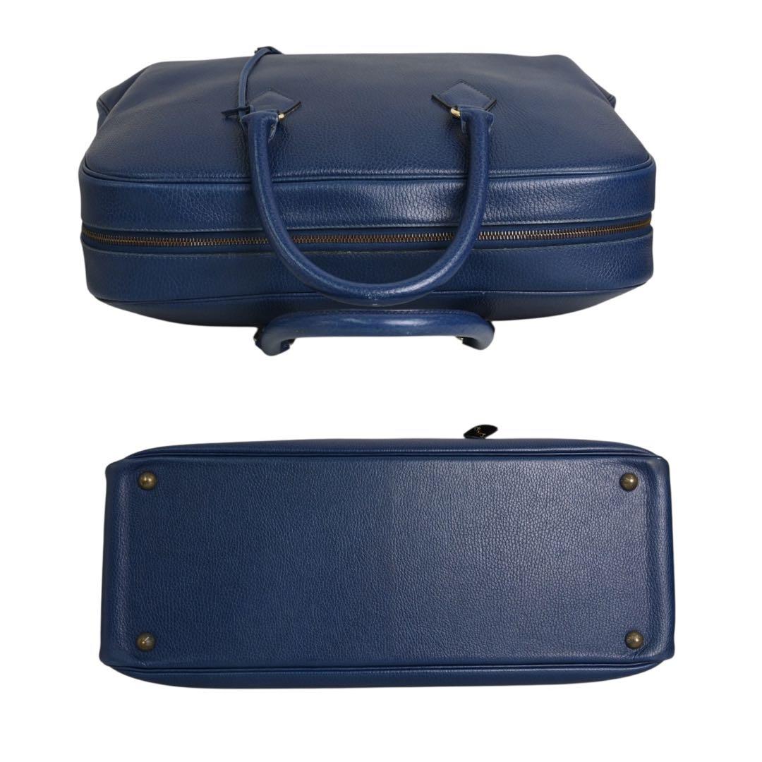 【極美品】エルメス　ヴィクトリア　ボストンバッグ　レザー　旅行　ハンド　トート