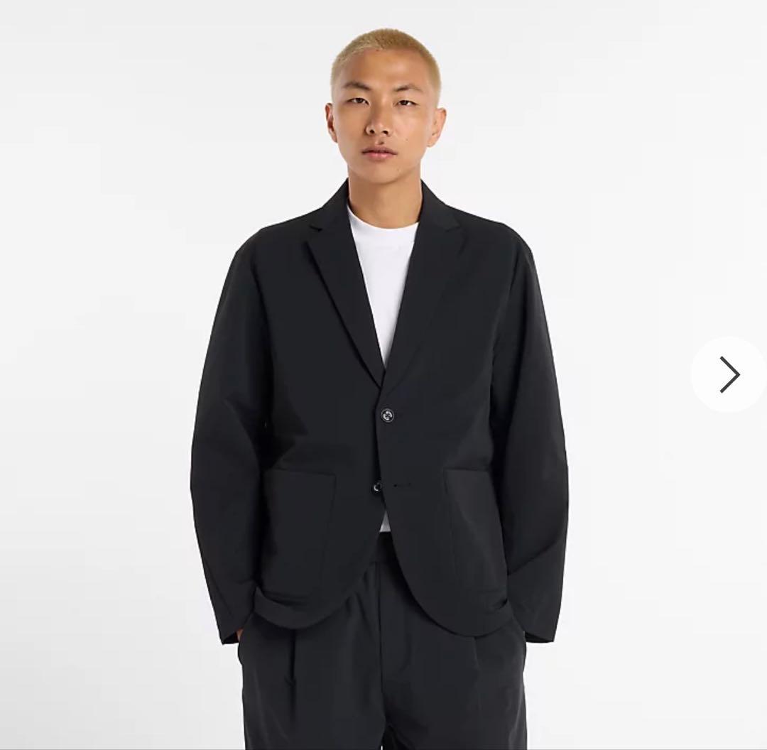 【新品タグ付】ニューバランス NB GREY セットアップ　ブラック　上下セット