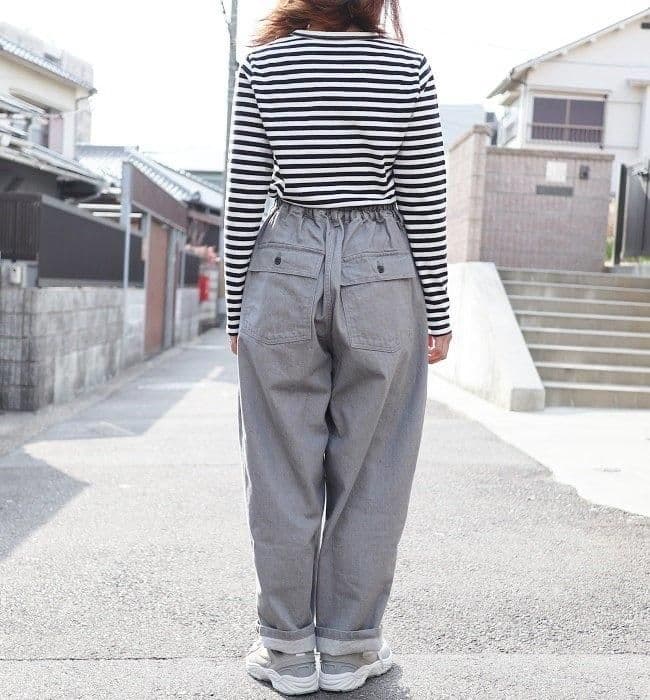 ordinary fits james pants 　デニム　グレー