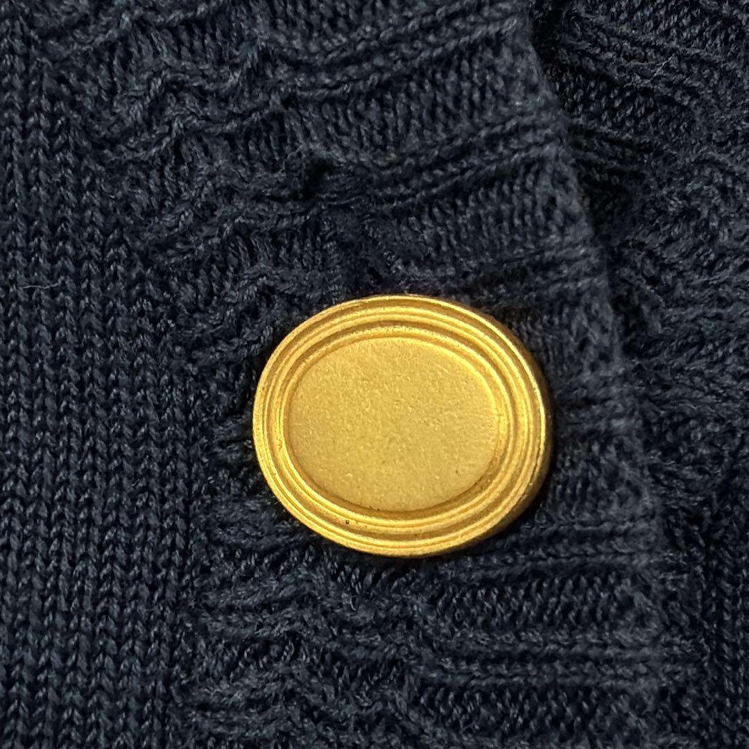 【レディース】Christian Dior カーディガン 金ボタン M