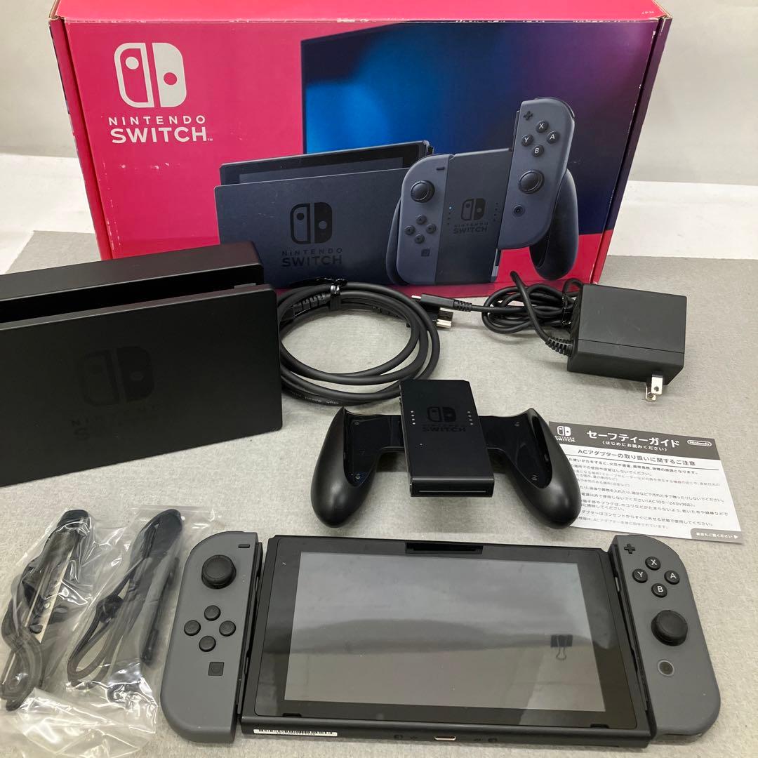 GD9122Nintendo Switch (L)/(R) グレー NEW