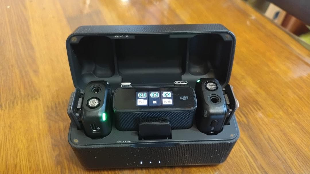 DJI Mic（1台）充電ケース付｜ワイヤレスマイク